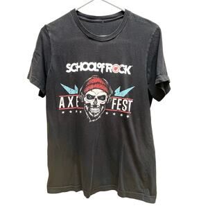 School Of Rock Axe Fest Skull Graphic T-Shirt Unisex